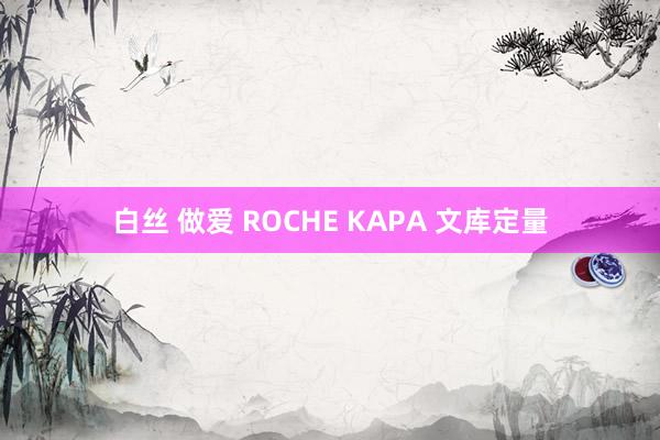 白丝 做爱 ROCHE KAPA 文库定量